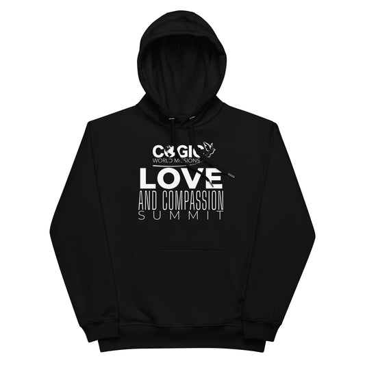 Love & Compassion Premium eco hoodie